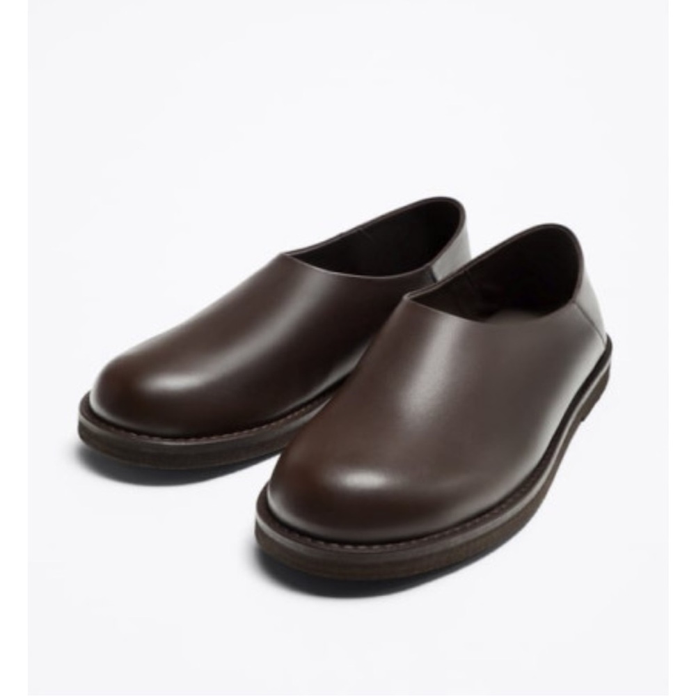 ZARA SOFT LEATHER LOAFERS